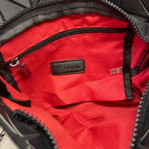 Patricia Luca ( P•Luca) Black Geometric Mini Bag - Picture 6 of 9